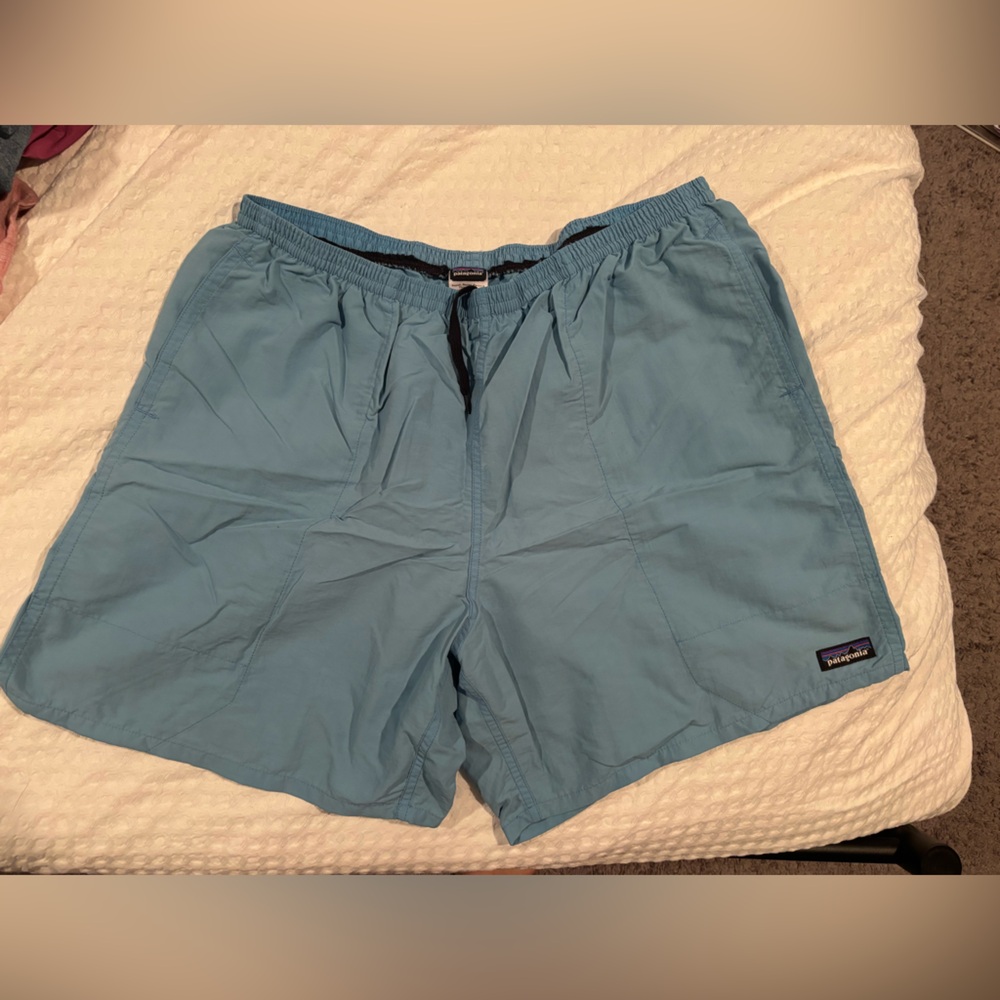Patagonia Blue Baggies Athletic Shorts